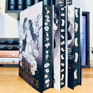 Fairyloot Signed Divine Rivals + Fairyloot Signed Ruthless Vows + Wild Reverence